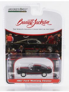   Greenlight - FORD USA MUSTANG SHELBY GT500E COUPE 1967 BLACK RED