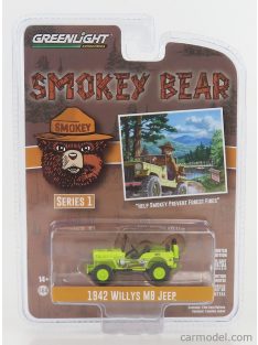 Greenlight - Jeep Willys Mb 1942 - Smokey Bear Yellow