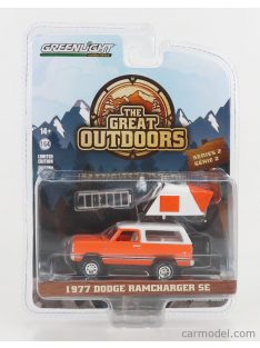   Greenlight - Dodge Ramcharger Se 1977 - The Great Outdoors Orange White