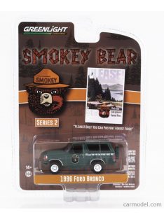 Greenlight - Ford Usa Bronco 1966 - Smokey Bear Green