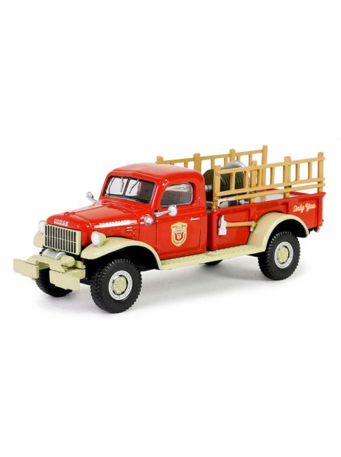 Greenlight - 1:64 1946 Dodge Power Wagon Fire Truck "What Will It Take?" Solid Pack - Smokey Bear Series 3 - GreenLight