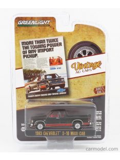 Greenlight - Chevrolet S-10 Maxi Cub Pick-Up 1983 Black