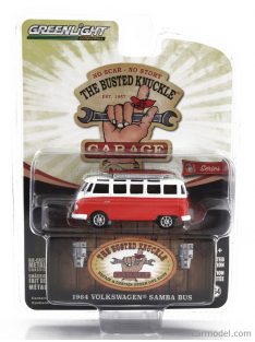 Greenlight - Volkswagen T1 Samba Minibus 1964 Orange White