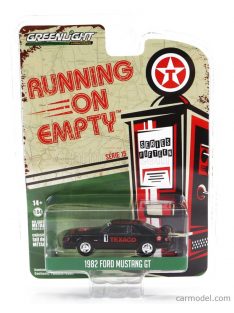 Greenlight - Ford Usa Mustang Gt N 1 Texaco 1982 Black