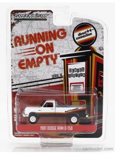 Greenlight - Dodge D-150 Ram Pick-Up 1981 White Black Orange