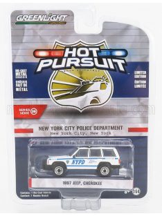   Greenlight - JEEP CHEROKEE NEW YORK CITY POLICE NYPD 1993 WHITE