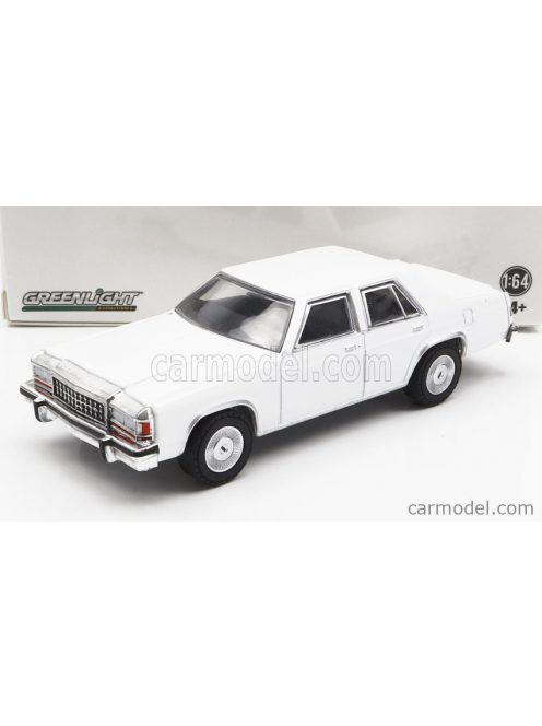 Greenlight - Ford Usa Crown Victoria Ltd Police 1980 White