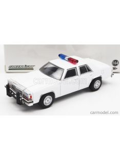 Greenlight - Ford Usa Crown Victoria Ltd Police 1980 White