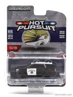   Greenlight - Chevrolet Tahoe Police Pursuit Vehicle 2021 Black White