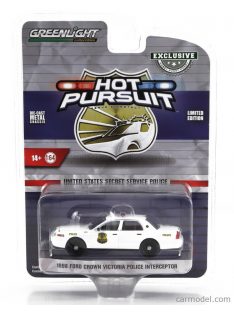   Greenlight - Ford Usa Crown Victoria Police Interceptor 1998 White