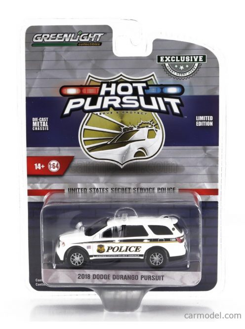 Greenlight - Dodge Durango Pursuit Police 2018 White