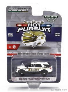 Greenlight - Ford Usa Utility Police Interceptor 2021 White