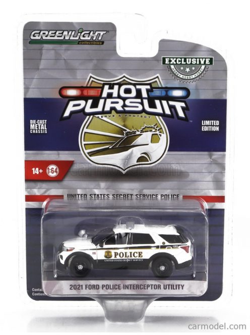 Greenlight - Ford Usa Utility Police Interceptor 2021 White