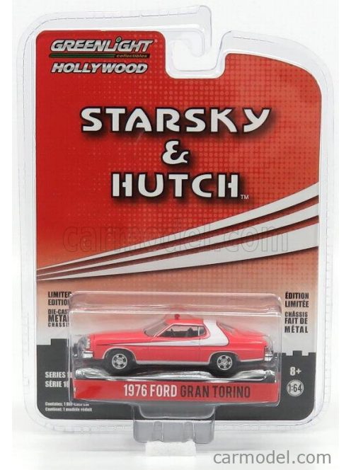 Greenlight - Ford Usa Gran Torino Coupe 1976 Starsky & Hutch Red