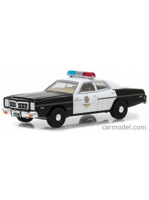 Greenlight - Dodge Monaco Police 1977 - The Terminator White Black