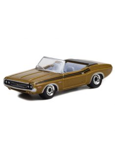   GREENLIGHT - Hollywood Series 34 - The Mod Squad (1968-73 TV Series) - 1971 Dodge Challenger 340 Convertible - Gold Solid Pack