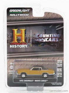   Greenlight - Chevrolet Montecarlo 1972 - Counting Cars Gold Black