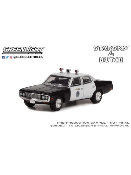 GREENLIGHT - Starsky and Hutch (1975-79 TV Series) Series 2 - 1972 AMC Matador - Bay City Police Department Solid Pack