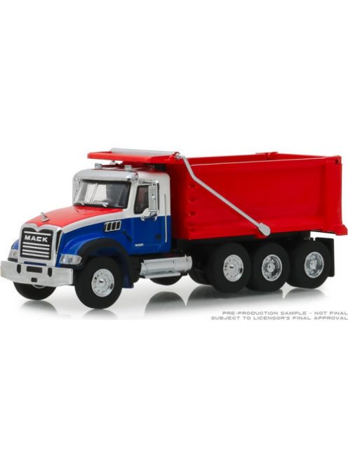 GREENLIGHT - 2019 Mack Granite Dump Truck Solid Pack - S.D. Trucks Series 6 - GREENLIGHT