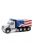 GREENLIGHT - S.D. Trucks Series 11 - 2019 Mack Granite Dump Truck - Red, White and Blue Solid Pack