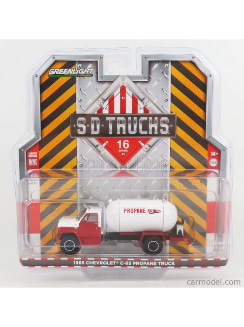 Greenlight - Chevrolet C-65 Tanker Truck Propane 1985 Red White