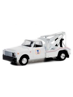   GREENLIGHT - Dually Drivers Series 9 - 1968 Chevrolet C-30 Dually Wrecker - United States Postal Service (USPS) Solid Pack