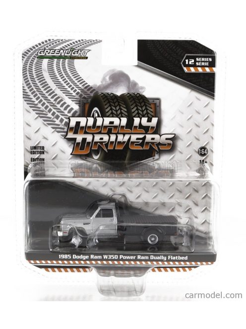 Greenlight - Dodge Ram W350 Power Ram 1985 Silver Black