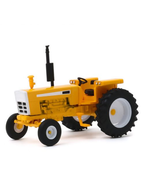 GREENLIGHT - Down on the Farm Series 4 - 1974 Tractor with Open Cab - Yellow and White Solid Pack