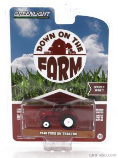 Greenlight - Ford Usa 8N Tractor 1946 Red