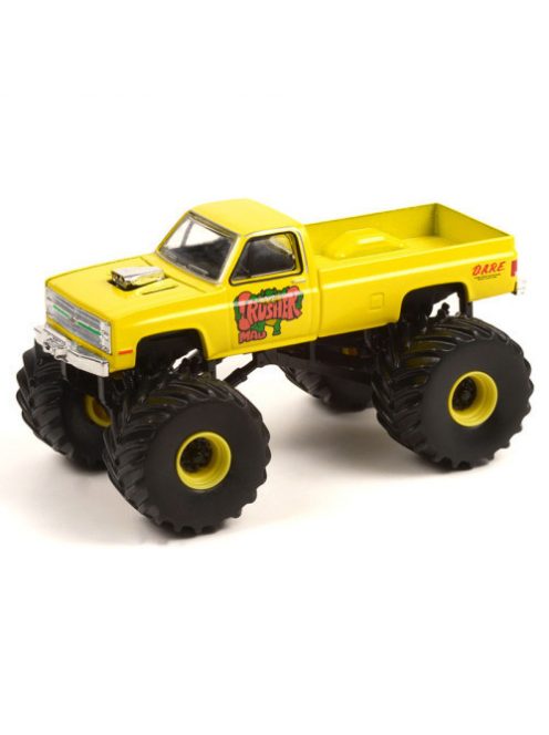 GREENLIGHT - Kings of Crunch Series 10 - Mad Crusher - 1987 Chevy Silverado Monster Truck Solid Pack