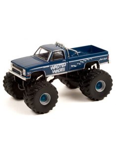   GREENLIGHT - Kings of Crunch Series 10 - Wasted Wages - 1987 Chevy Silverado Monster Truck Solid Pack