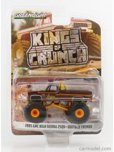   Greenlight - Gmc High Sierra 2500 Pick-Up Bigfoot Monster Truck Buffalo Tremor 1985 Brown