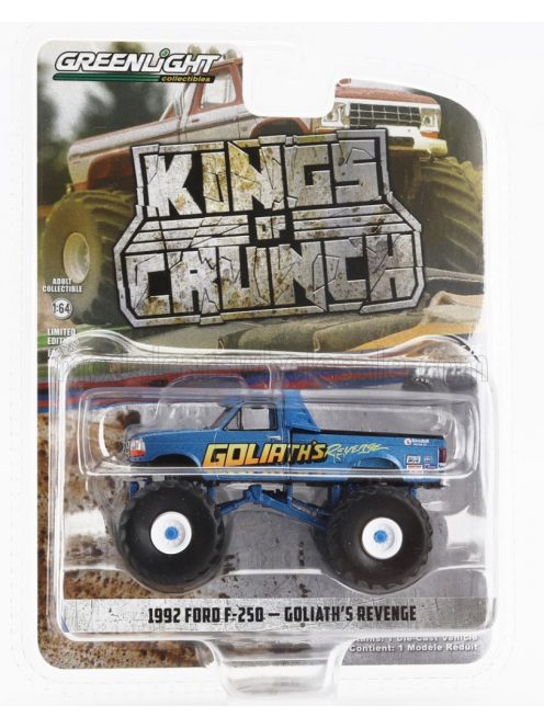 Greenlight - FORD USA F-250 PICK-UP MONSTER TRUCK GOLIATH'S 1992 BLUE