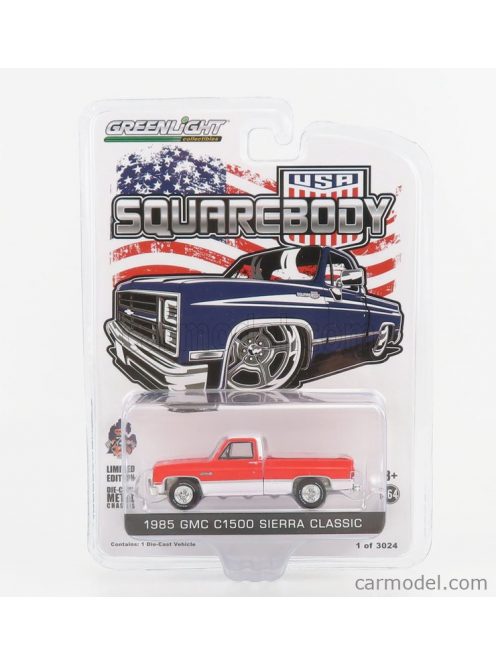 Greenlight - Gmc 1500 Sierra Classic Pick-Up 1985 Red White