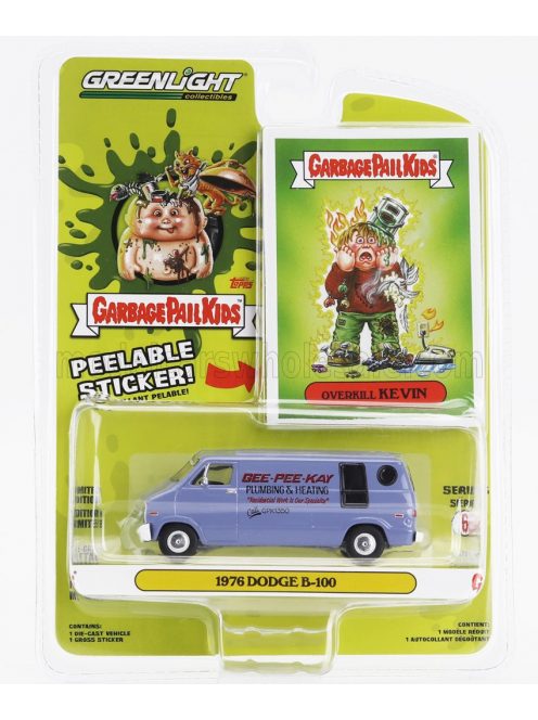 Greenlight - DODGE B-100 VAN GEE PEE KAY 1976 GREY