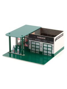   GREENLIGHT - Mechanic's Corner Series 8 - Vintage Gas Station -Conoco Continental Oil Company Solid Pack