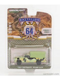   Greenlight - Chevrolet M1008 Pick-Up Closed Cucv 1984 Military Camouflage