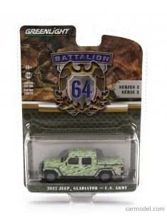   Greenlight - Jeep Gladiator Pick-Up U.S. Army 2022 Military Camouflage