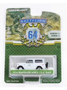   Greenlight - INTERNATIONAL HARVESTER SCOUT USA NAVY MILITARY 1970 LIGHT BLUE