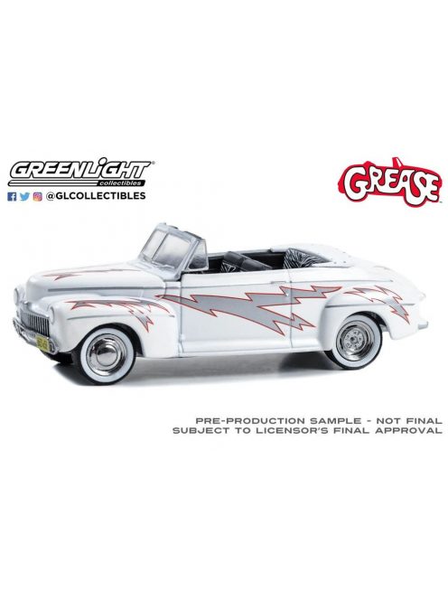 Greenlight - 1:64 Ford De Luxe Convertible Greased Lightnin' 1948 - Grease (1978) - Hollywood Series 40 - GREENLIGHT