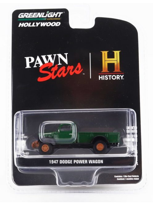 Greenlight - DODGE POWER WAGON PICK-UP 1947 - PAWN STAR GREEN