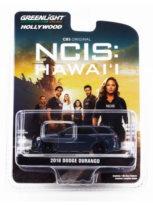 Greenlight - DODGE DURANGO PURSUIT NCIS HAWAII POLICE 2022 BLUE GREY