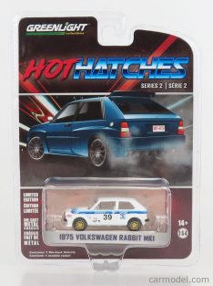 Greenlight - Volkswagen Golf Mki Rabbit N 39 Race 1975 White