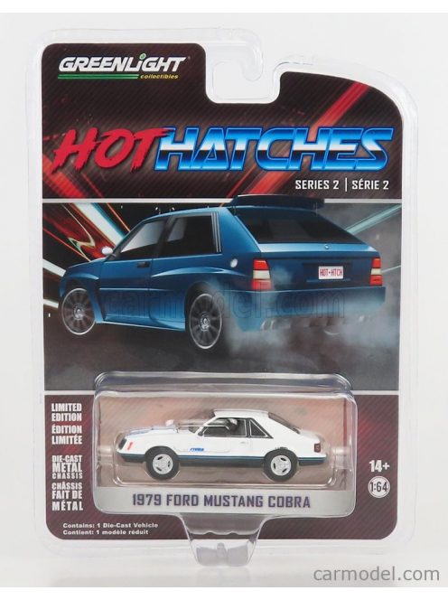 Greenlight - Ford Usa Mustang Cobra Coupe 1979 White