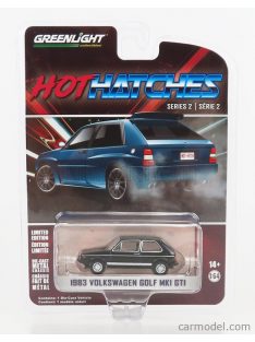 Greenlight - Volkswagen Golf Gti Mki 1983 Black