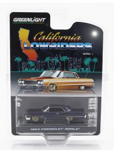 Greenlight - CHEVROLET IMPALA LOWRIDER 1963 BLUE