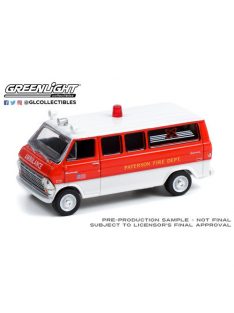   GREENLIGHT - Fire & Rescue Series 2 - 1970 Ford Econoline - Paterson Fire Department, Paterson, New Jersey Solid Pack