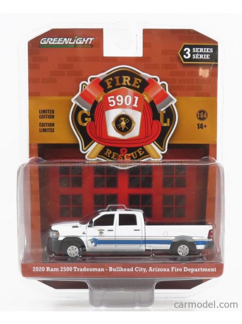 Greenlight - Dodge Ram 2500 Pick-Up Arizona Fire Engine Department 2020 White Blue