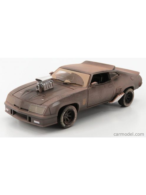 Greenlight - Ford Usa Falcon Xb Interceptor Weathered Version 1973 - Last Of The V8 Interceptors - 1979 Madmax Movie Black Mud