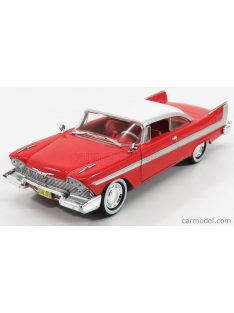   Greenlight - Plymouth Fury 2-Door 1958 - Christine La Macchina Infernale Red White